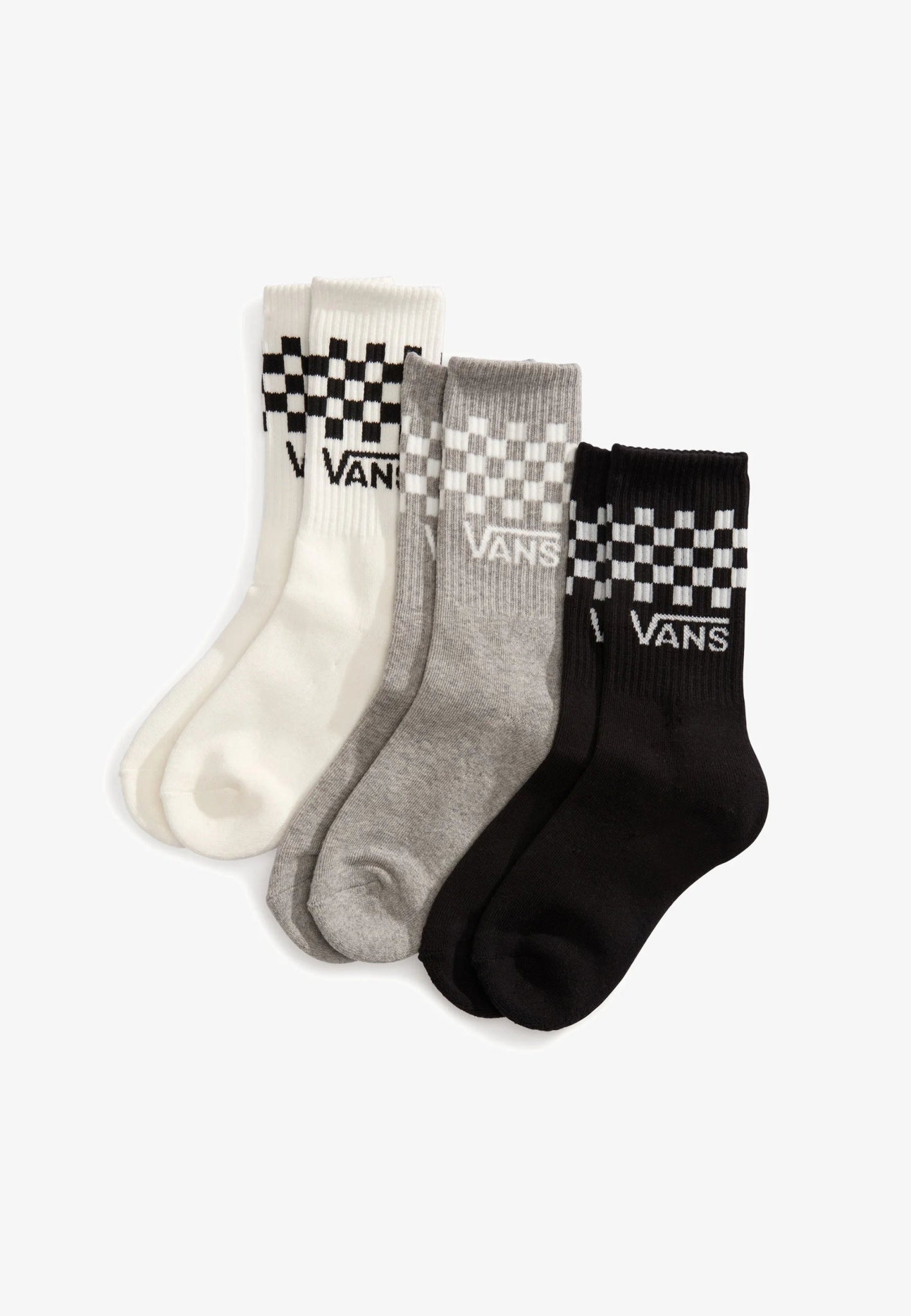 Vans Sokken geblokt - 3 Pack - hatshoe