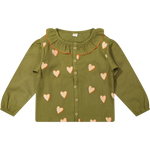 Riffle Blouse Cleo - Hearts