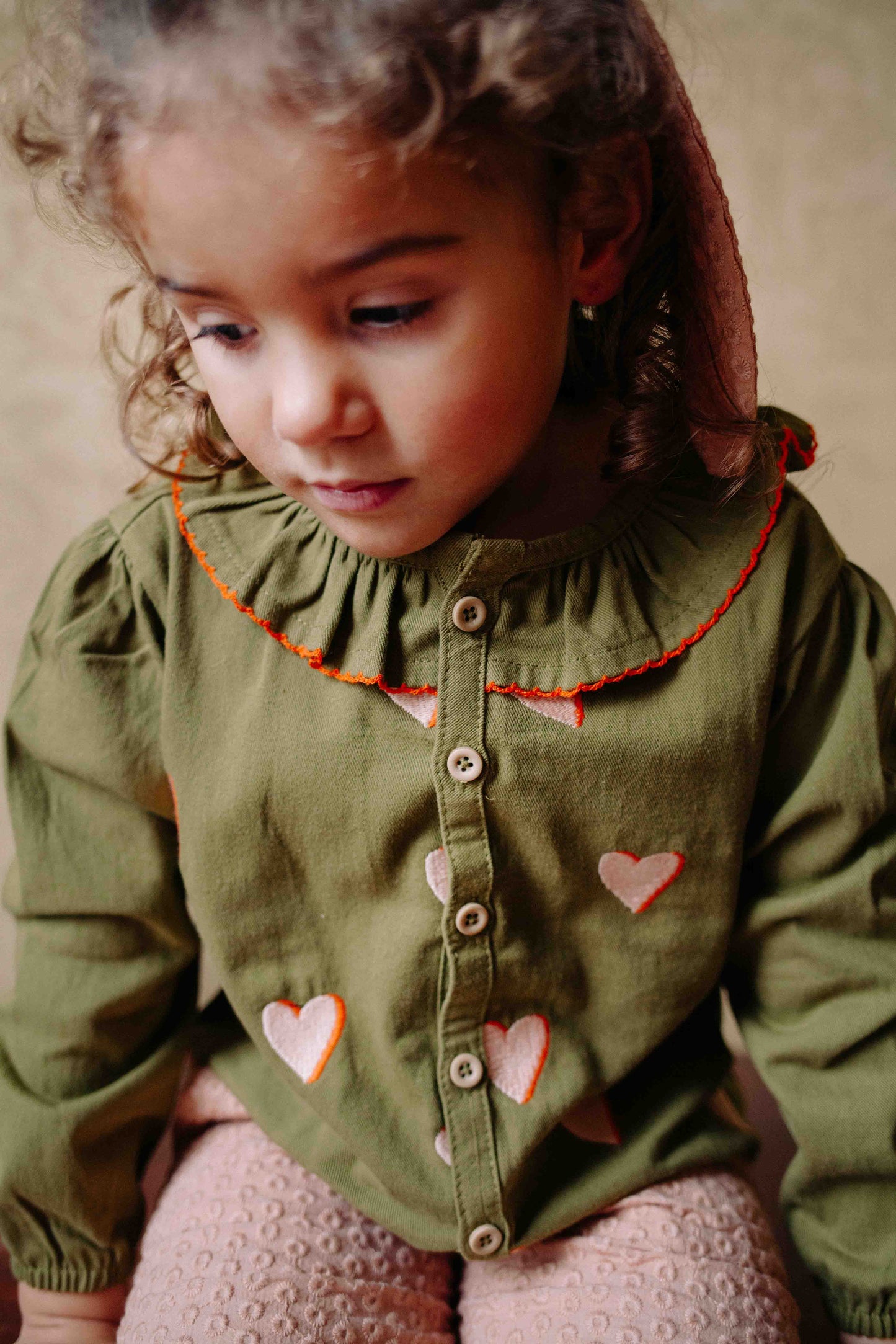 Riffle Blouse Cleo - Hearts