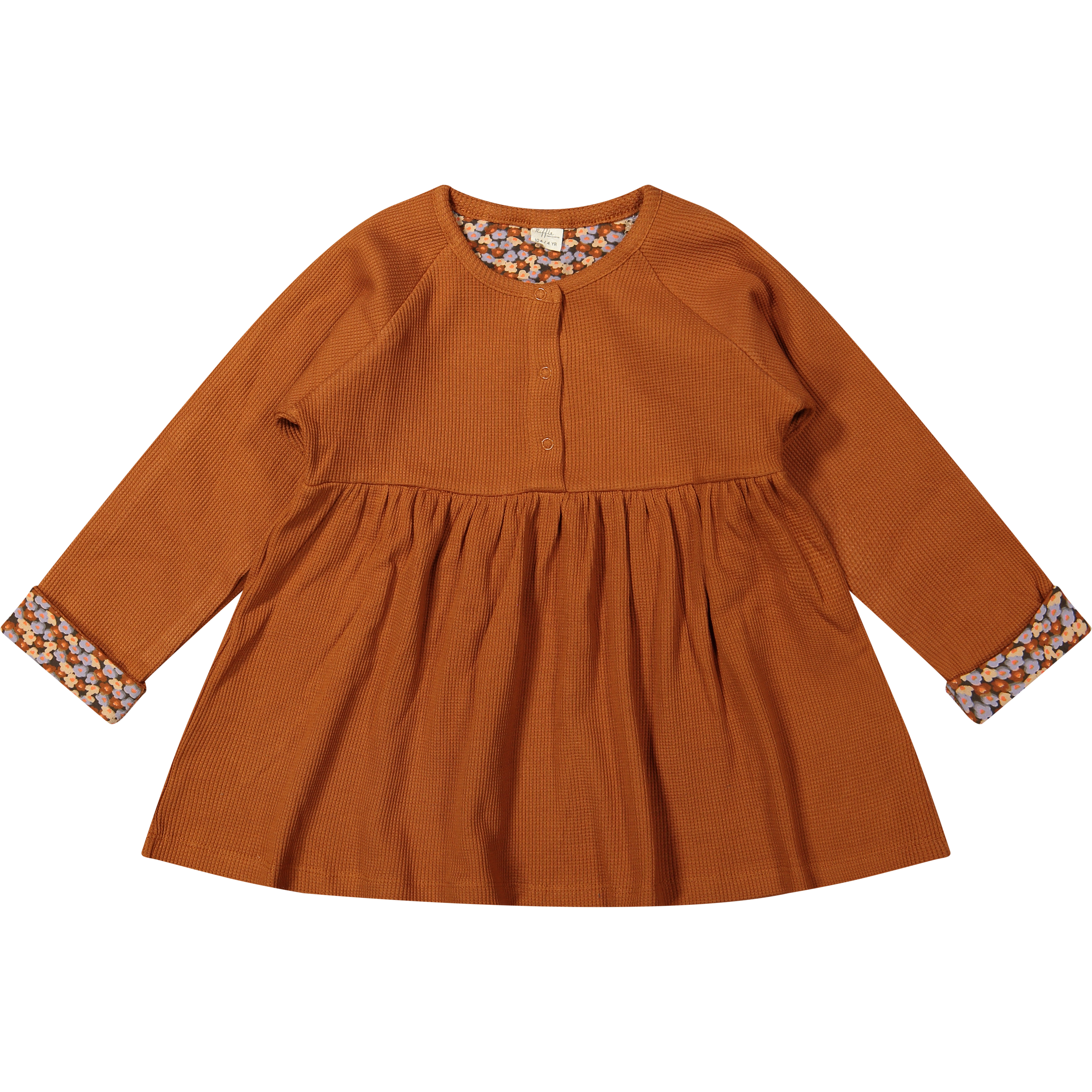 Riffle Jurk Asha - Leather Brown