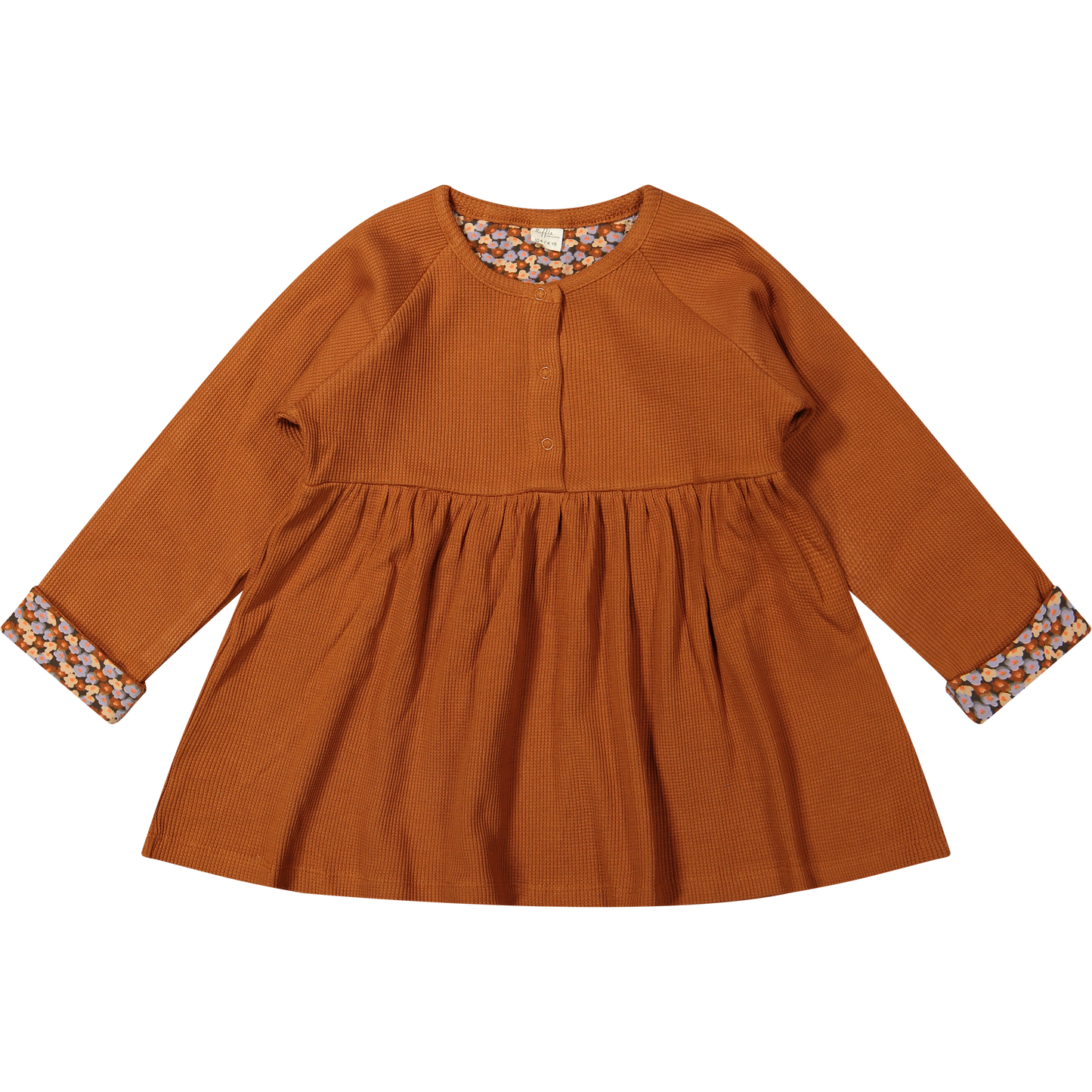 Riffle Jurk Asha - Leather Brown