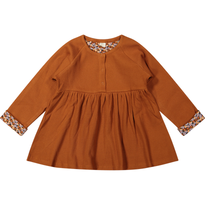 Riffle Jurk Asha - Leather Brown