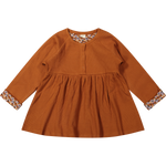 Riffle Jurk Asha - Leather Brown