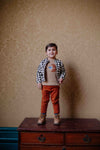 Riffle Joggingbroek Penn - Leather Brown