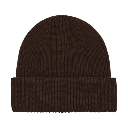 En Fant Beanie w. Lining - Coffee Bean