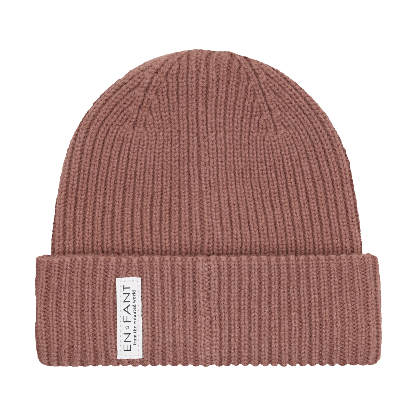 En Fant Beanie w. Lining - Burlwood