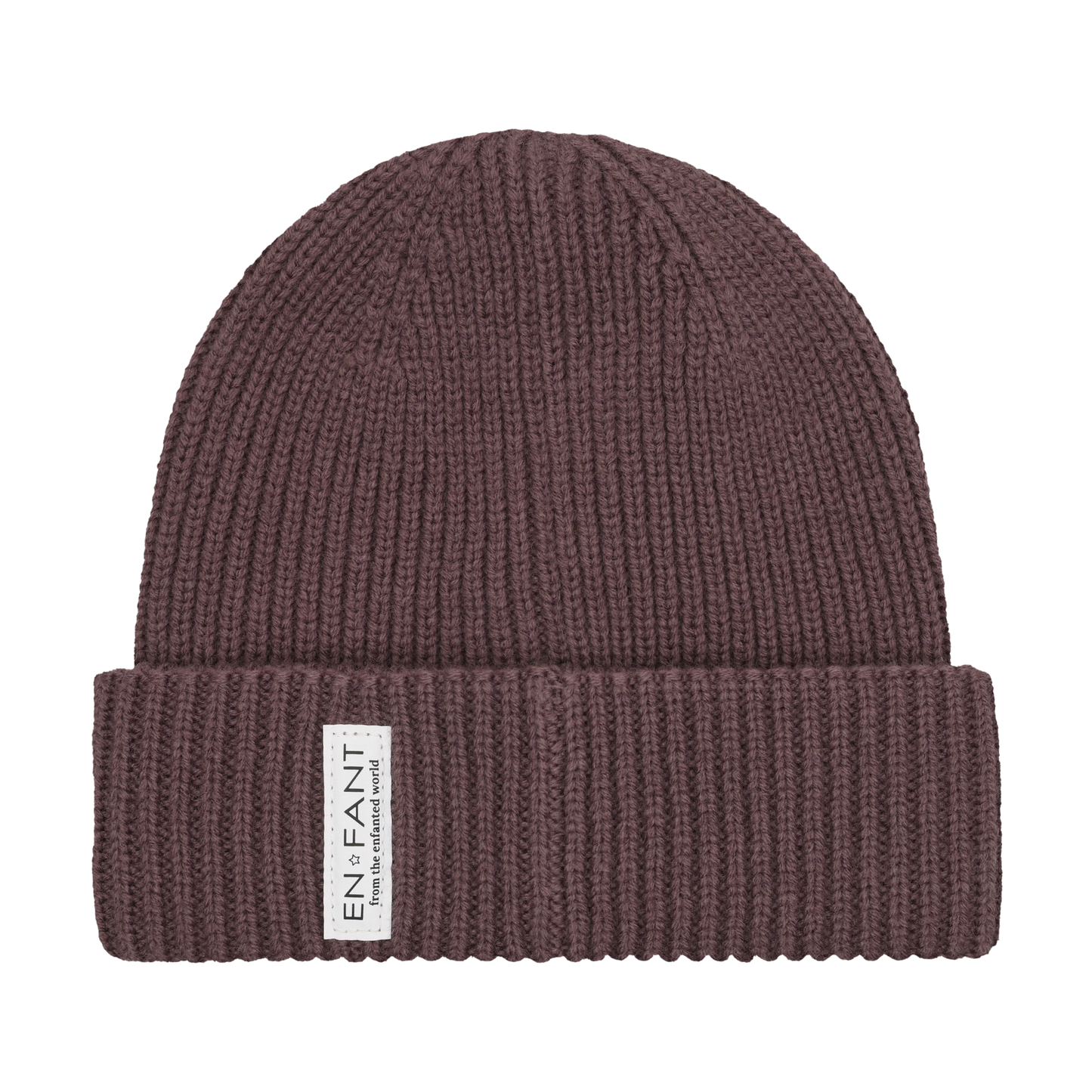 En Fant Beanie w. Lining - Flint