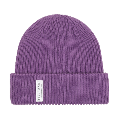 En Fant Beanie w. Lining - Bellflower