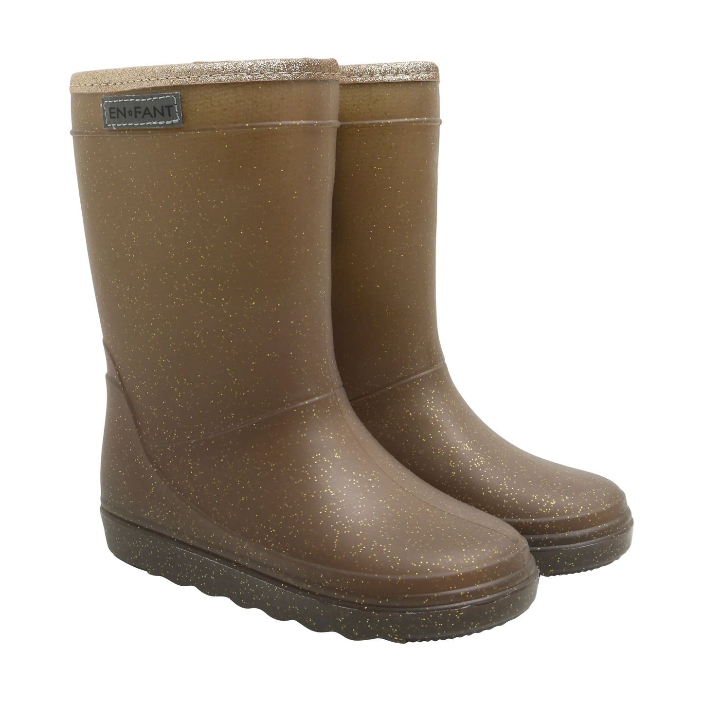 En Fant Glitter Thermolaars - Coffee Bean
