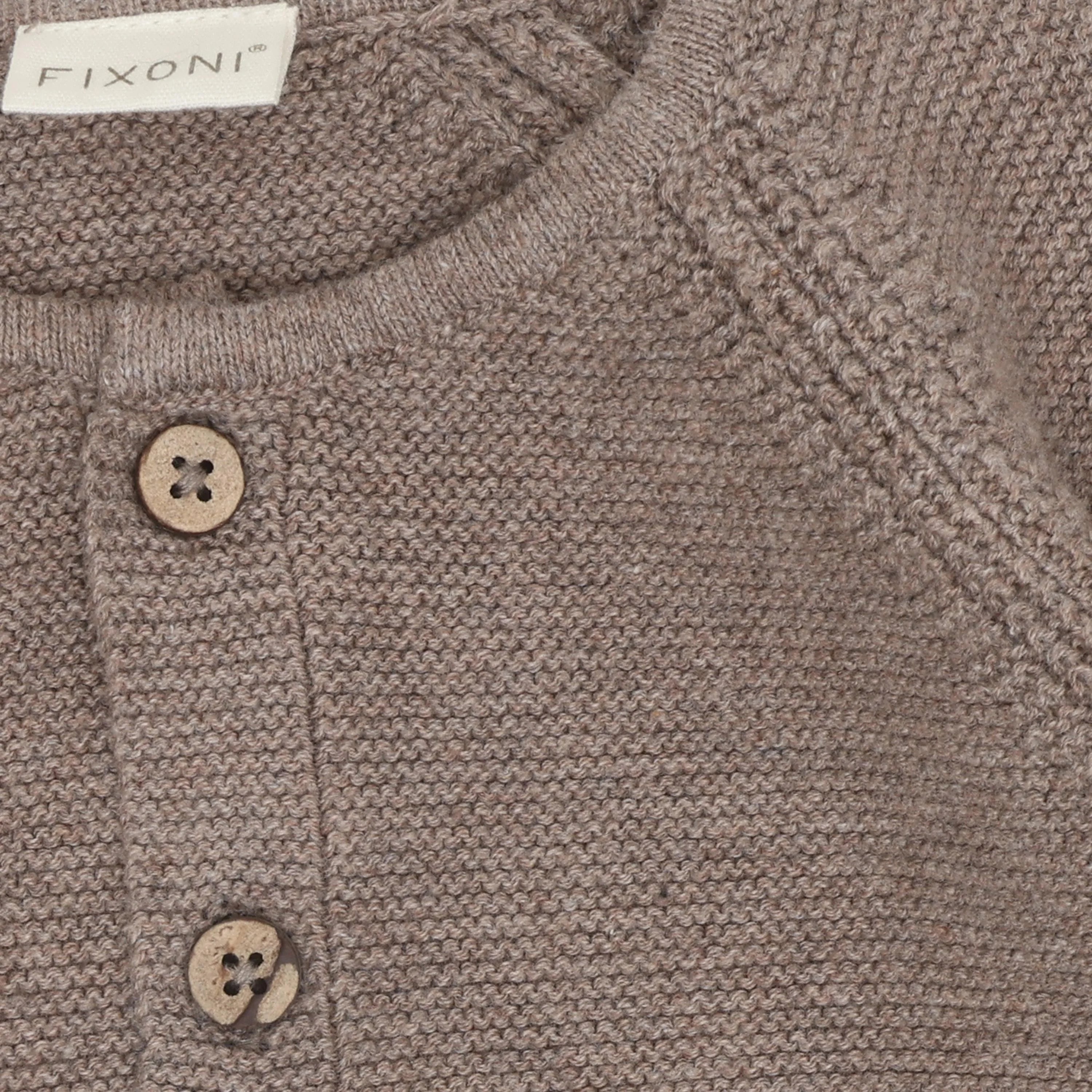 Fixoni Cardigan Knit - Mountain Trial Melange