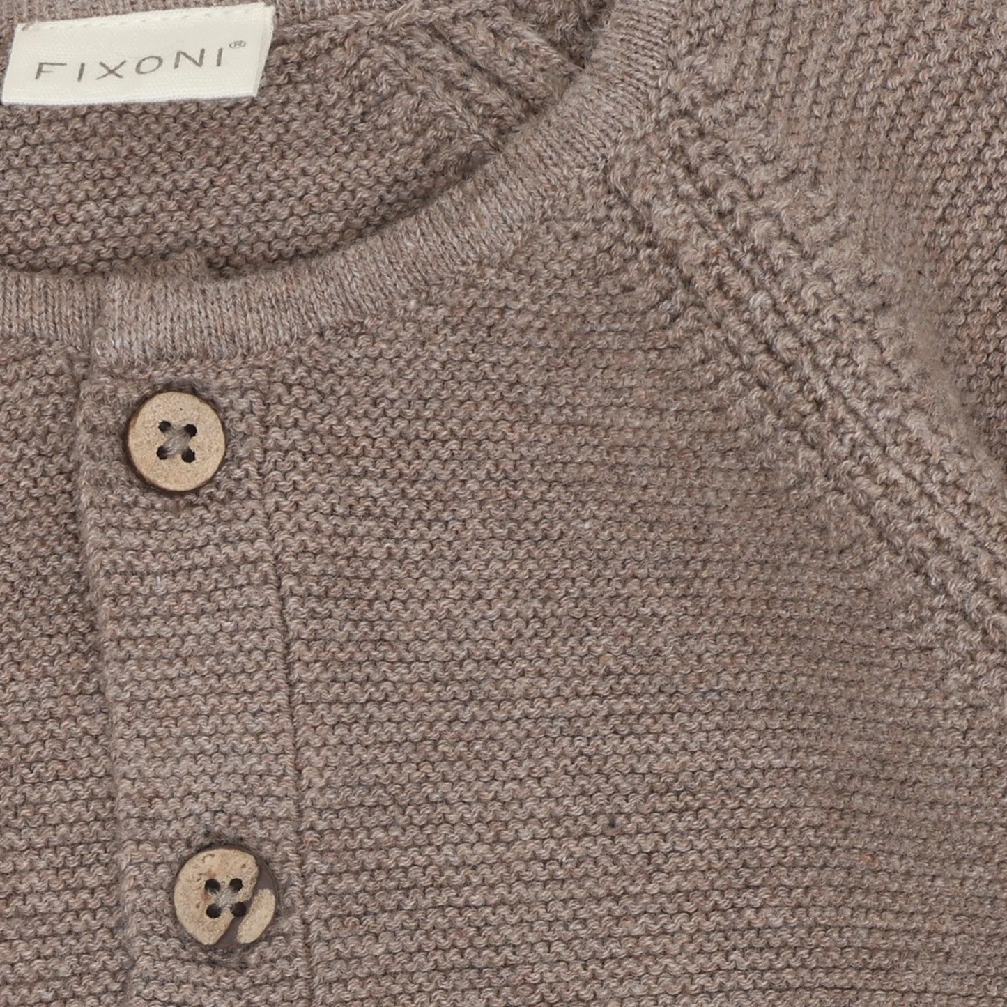 Fixoni Cardigan Knit - Mountain Trial Melange