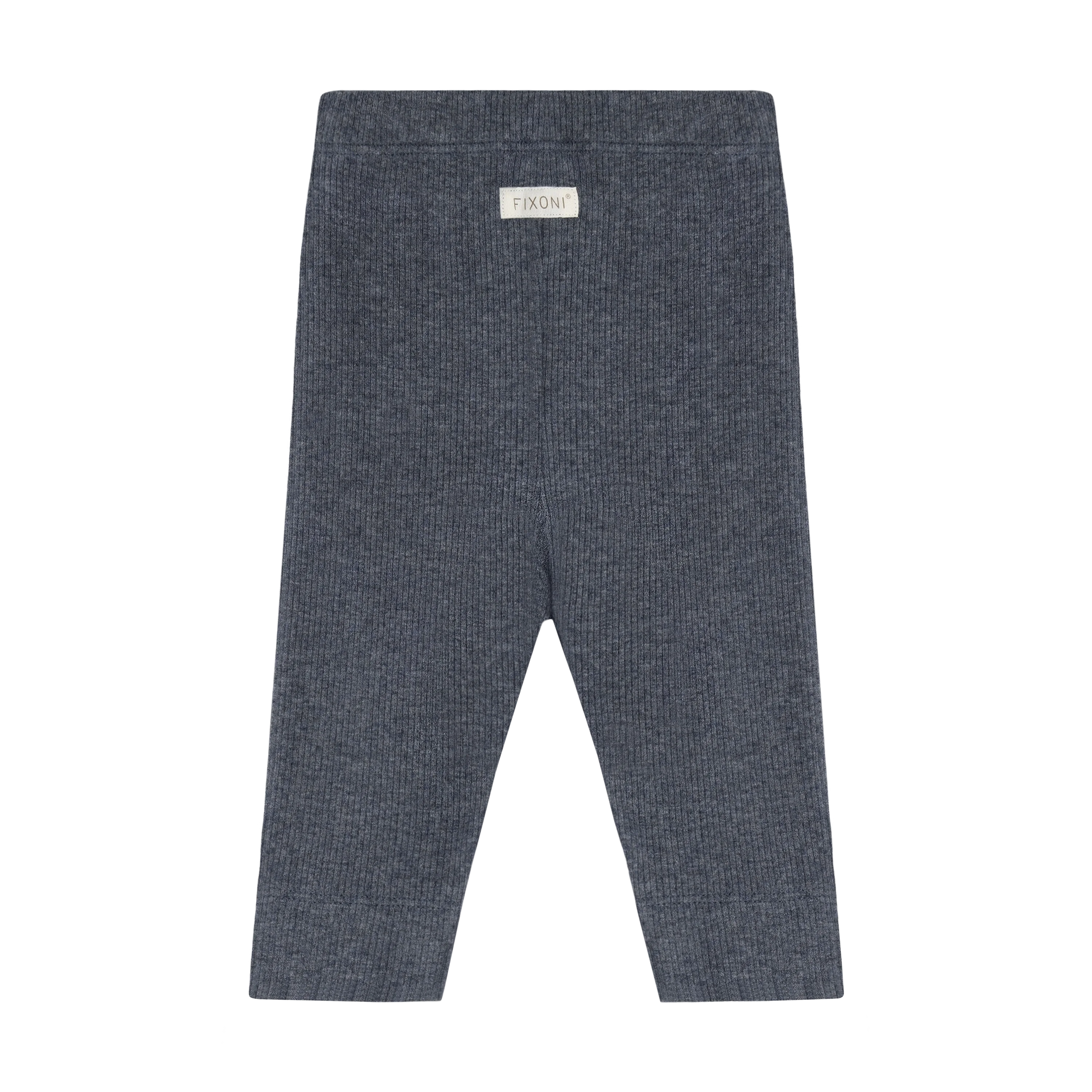 Fixoni Leggings Melange Rib - Vintage Indigo Melange