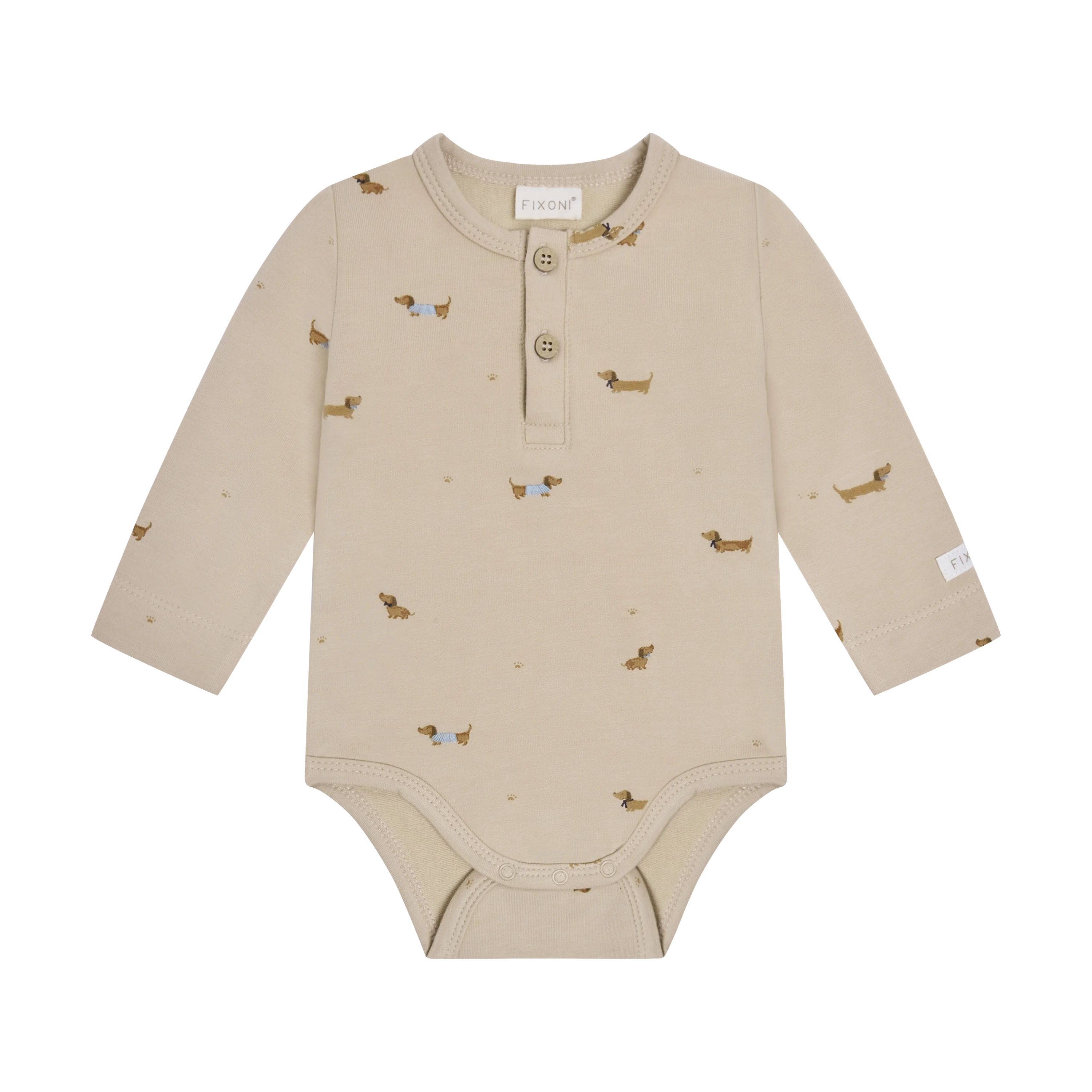 Fixoni Body LS Sweat - Humus