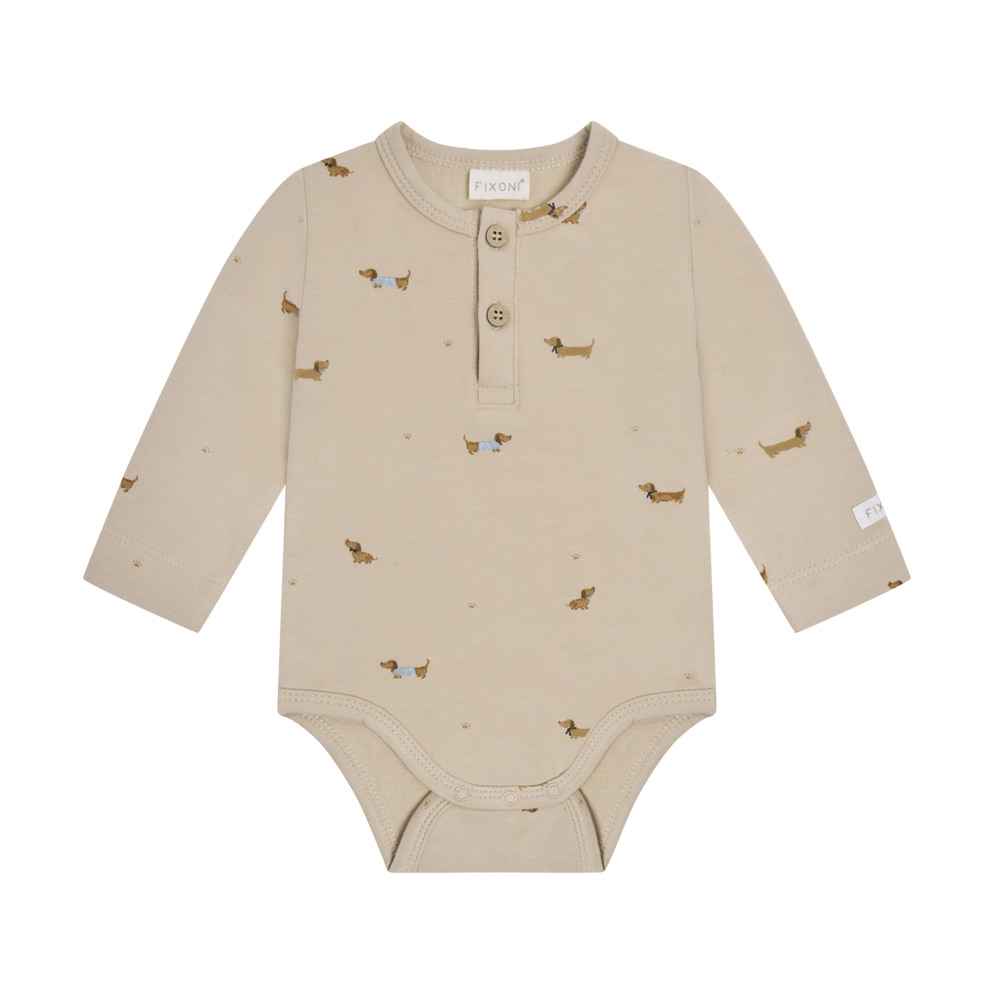 Fixoni Body LS Sweat - Humus