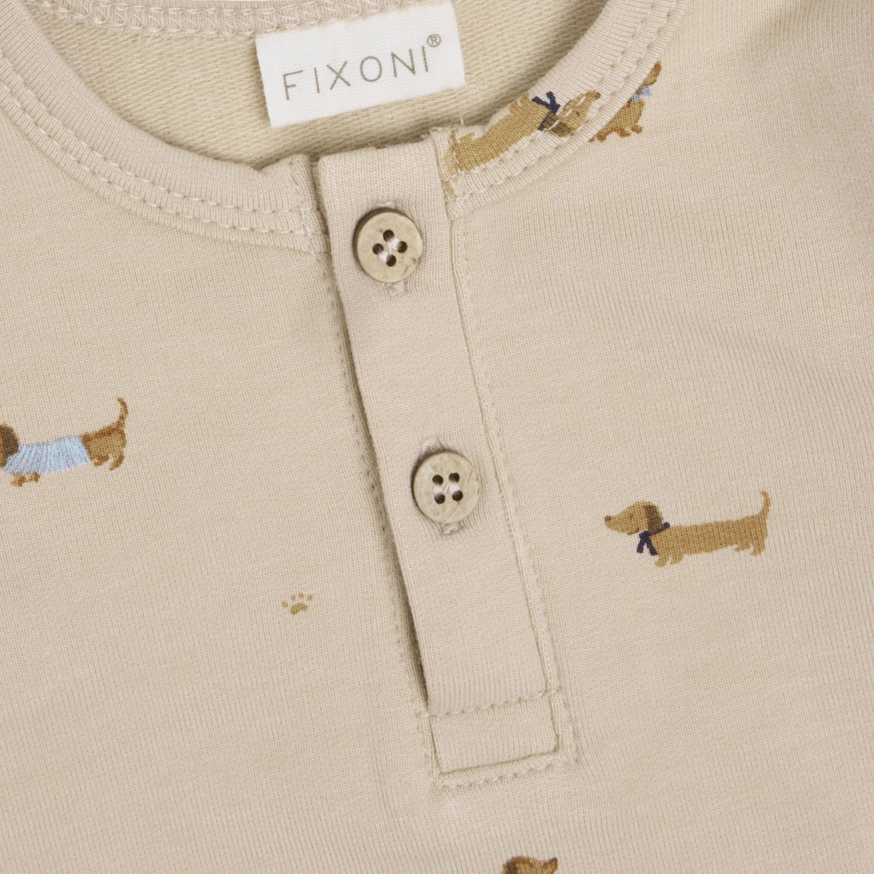 Fixoni Body LS Sweat - Humus