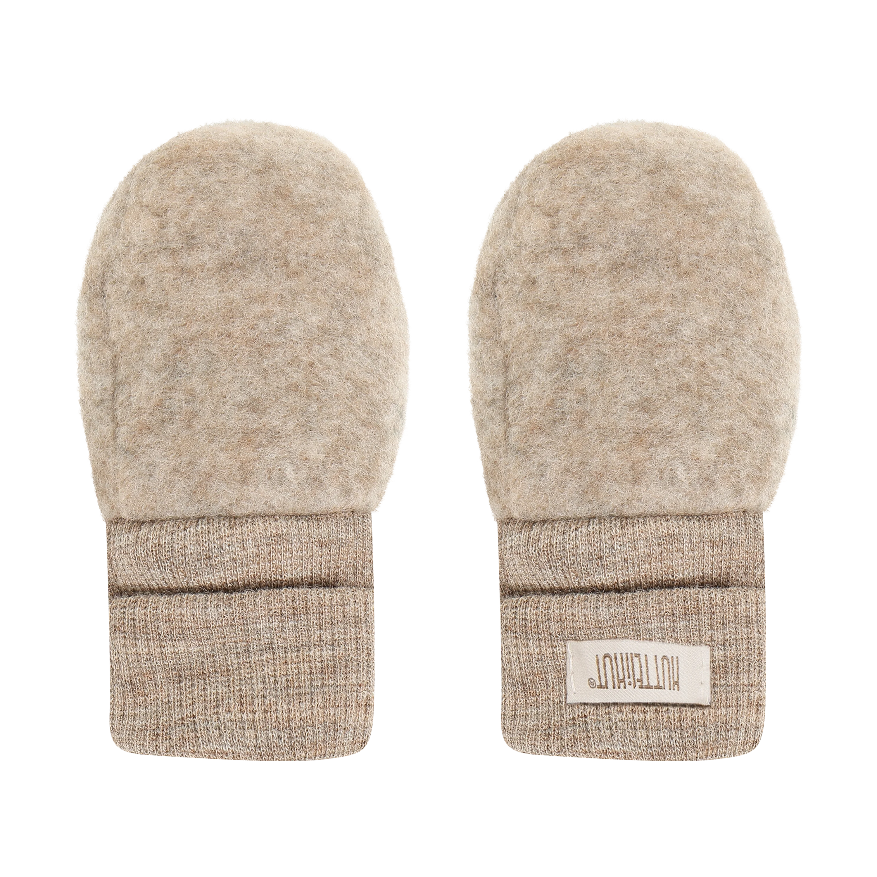 HUTTEliHUT Mittens Wool Fleece - Savannah Melange