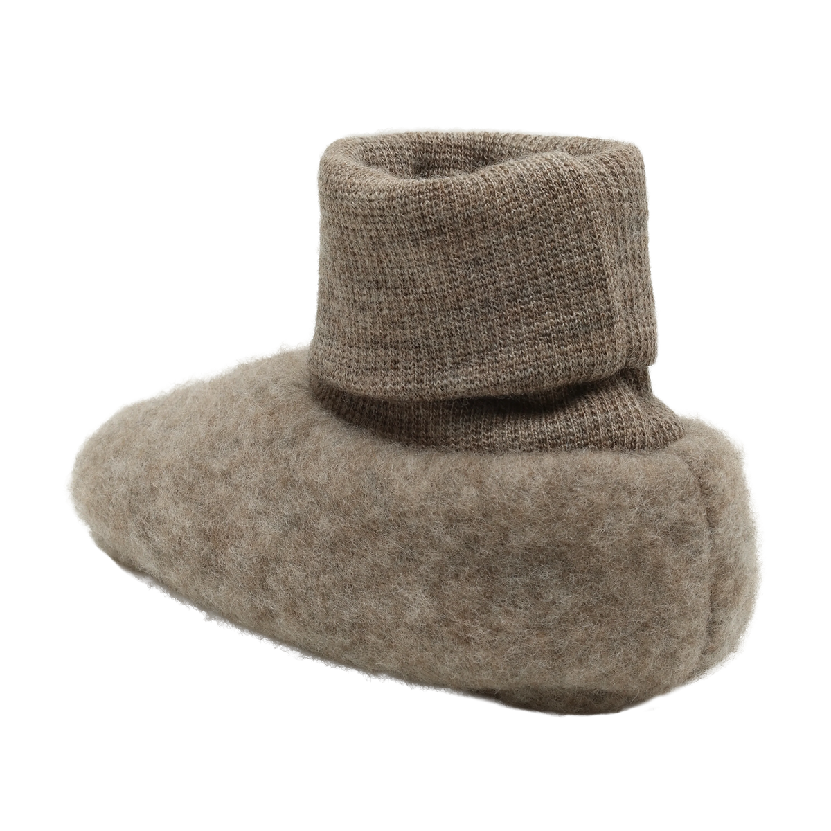 HUTTEliHUT Footies Wool Fleece - Savannah Melange