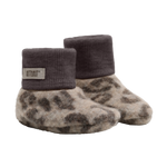 HUTTEliHUT Footies Wool Fleece 2-layer - Camel Melange