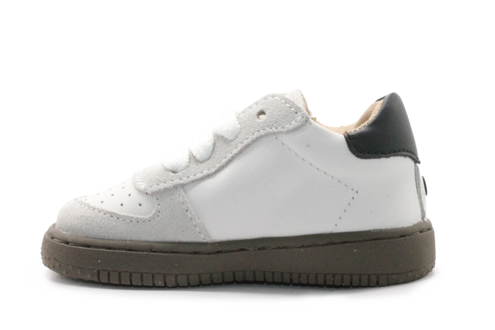 Shoesme Eerste Loop Sneaker - BN26W002- Beige Wit Zwart