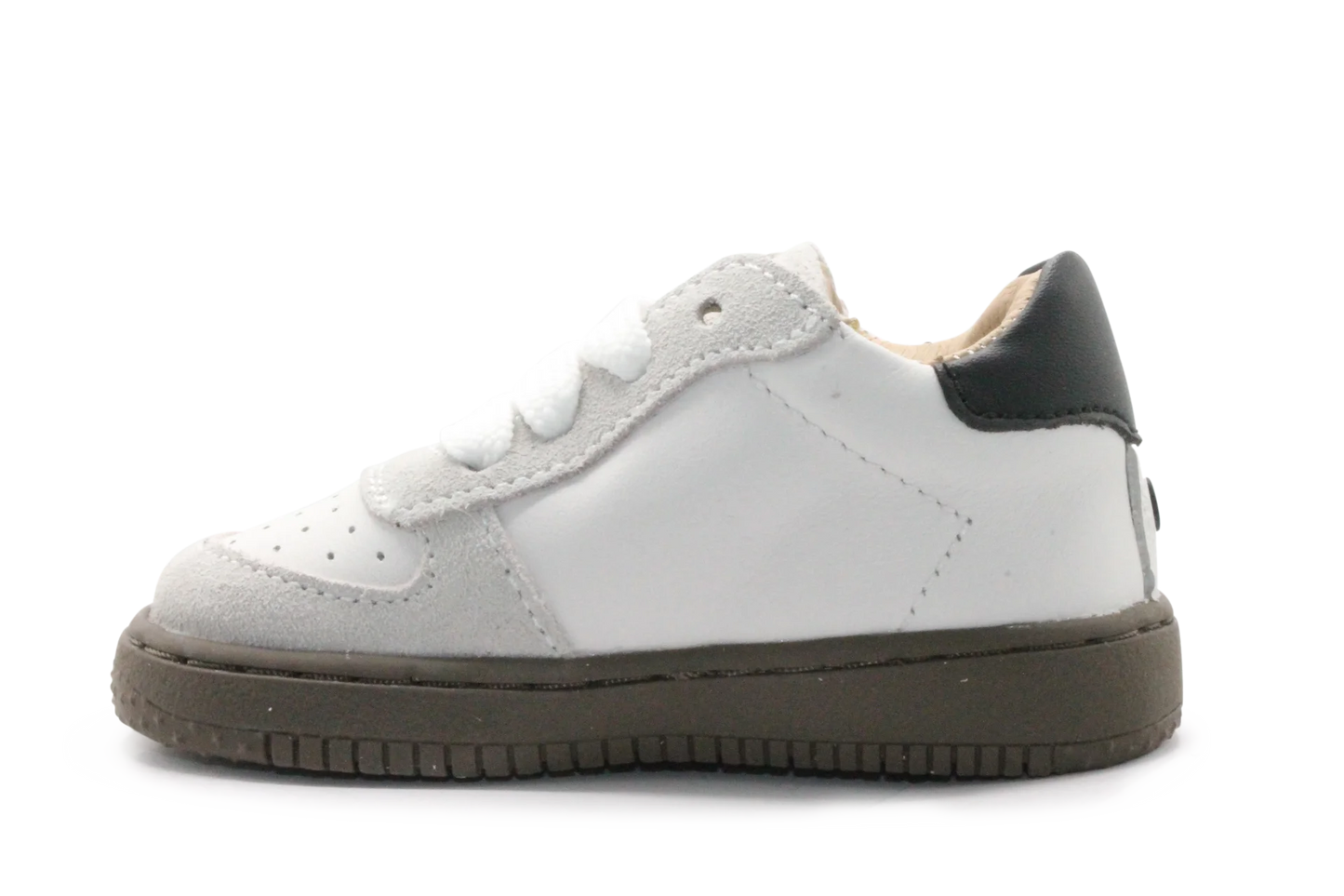 Shoesme Eerste Loop Sneaker - BN26W002- Beige Wit Zwart