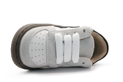 Shoesme Eerste Loop Sneaker - BN26W002- Beige Wit Zwart