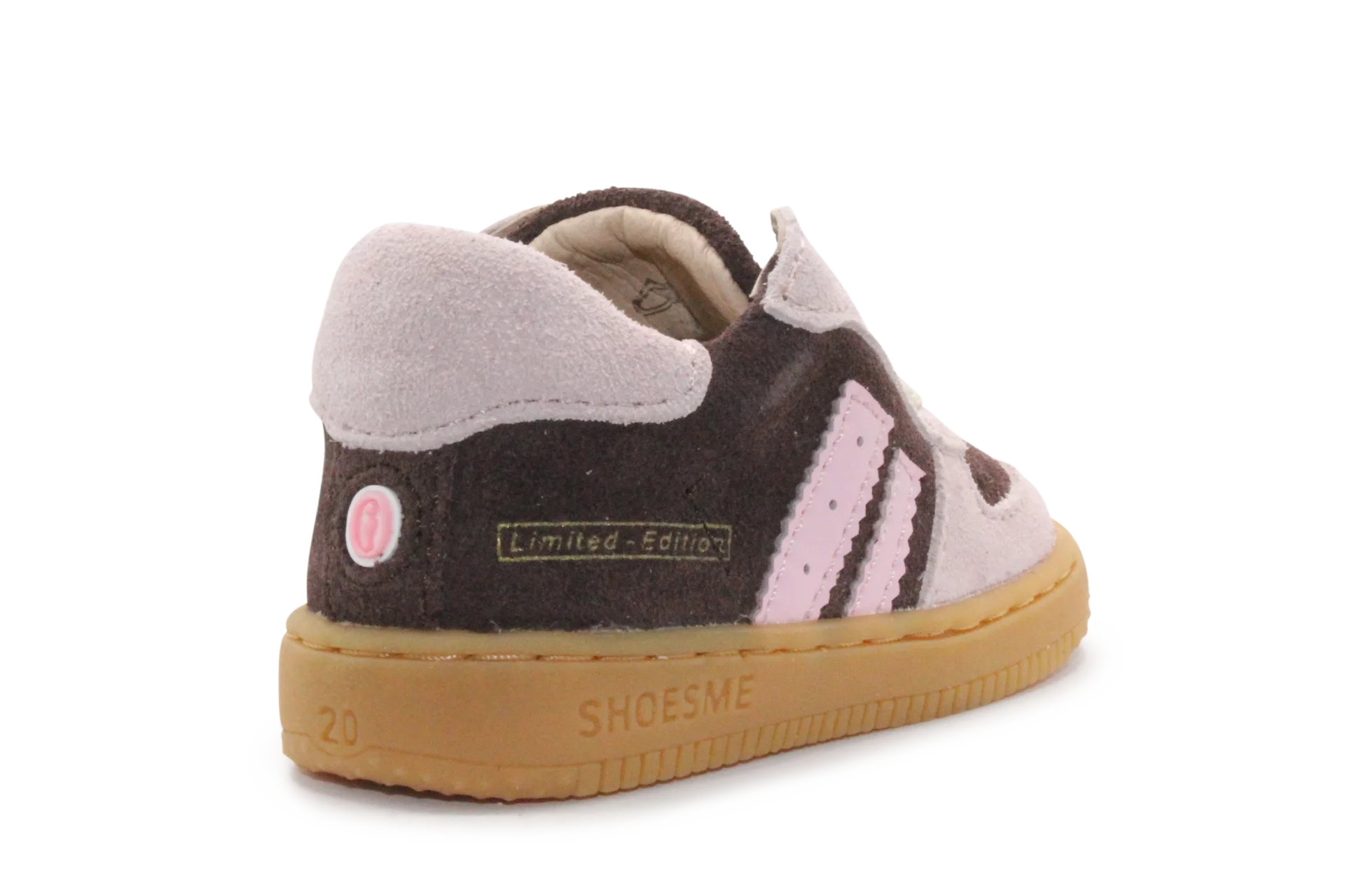 Shoesme Eerste Loop Sneaker - BN26W002- Roze Bruin