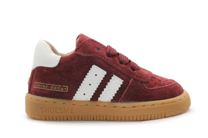 Shoesme Eerste Loop Sneaker - BN26W002- Bordeaux Red