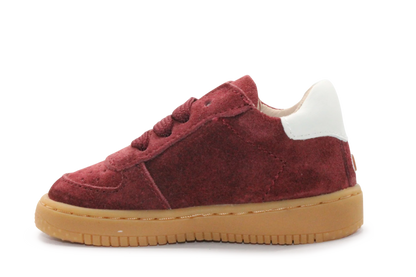 Shoesme Eerste Loop Sneaker - BN26W002- Bordeaux Red