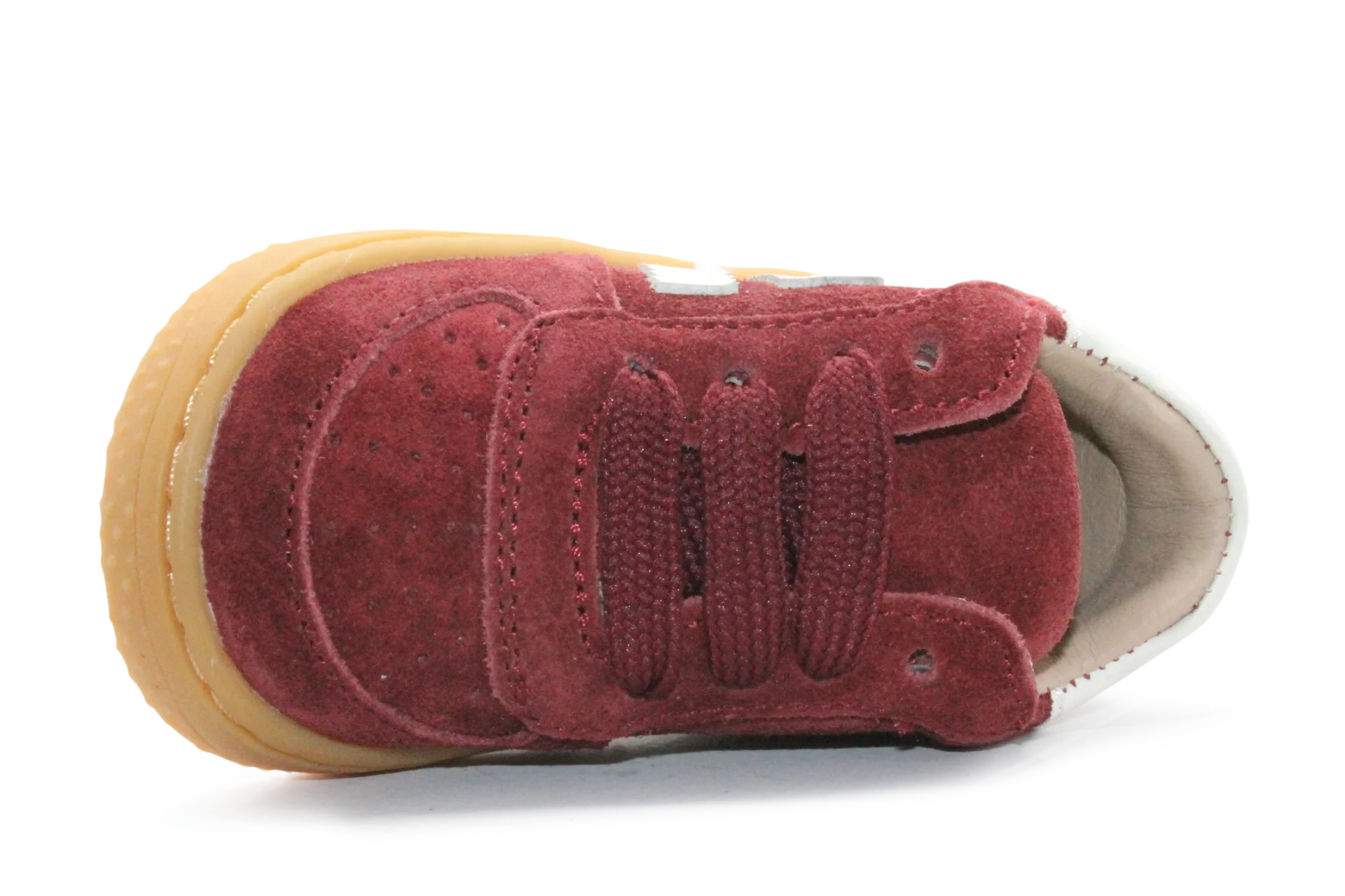Shoesme Eerste Loop Sneaker - BN26W002- Bordeaux Red
