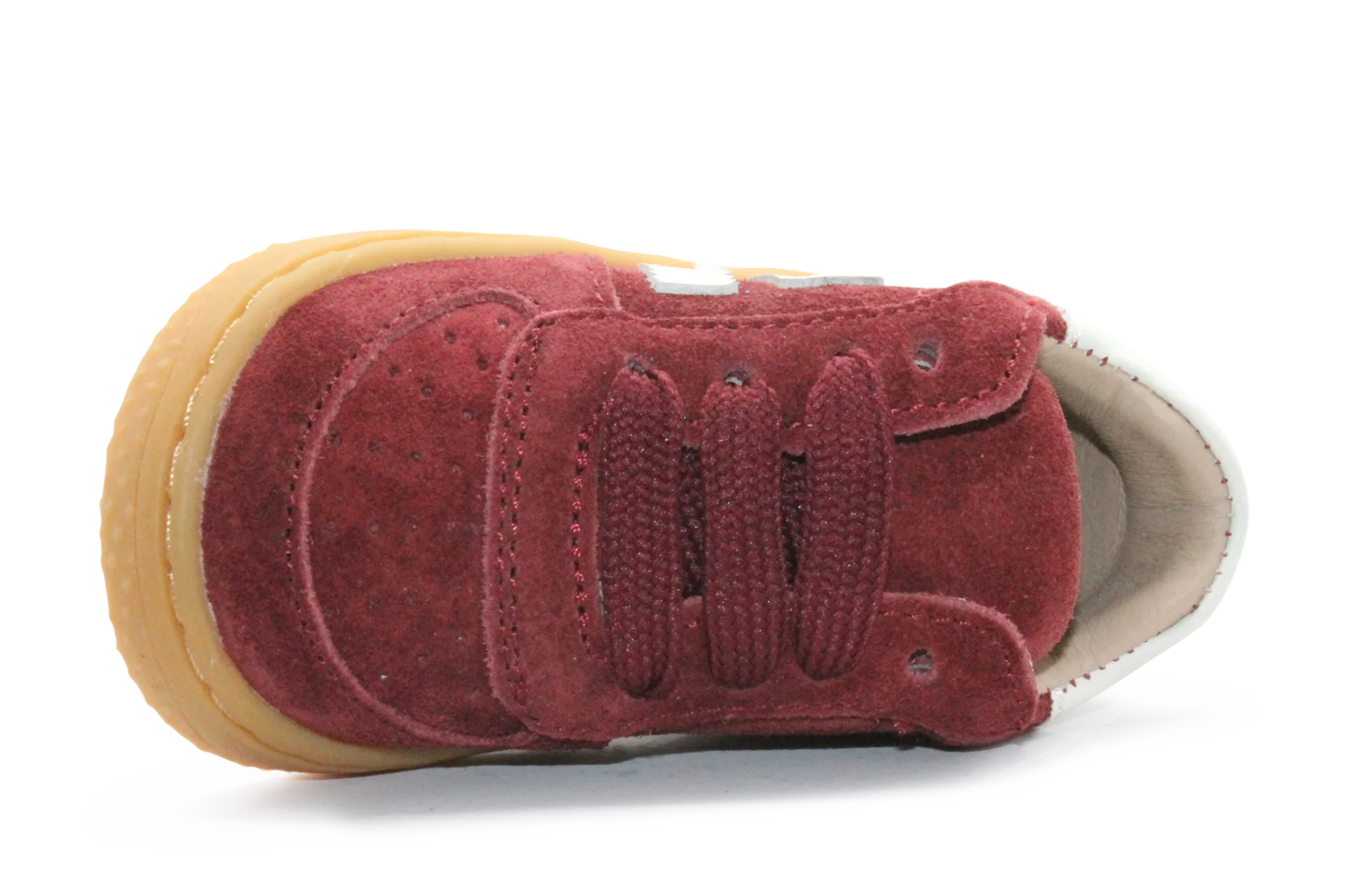Shoesme Eerste Loop Sneaker - BN26W002- Bordeaux Red