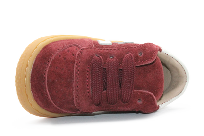 Shoesme Eerste Loop Sneaker - BN26W002- Bordeaux Red