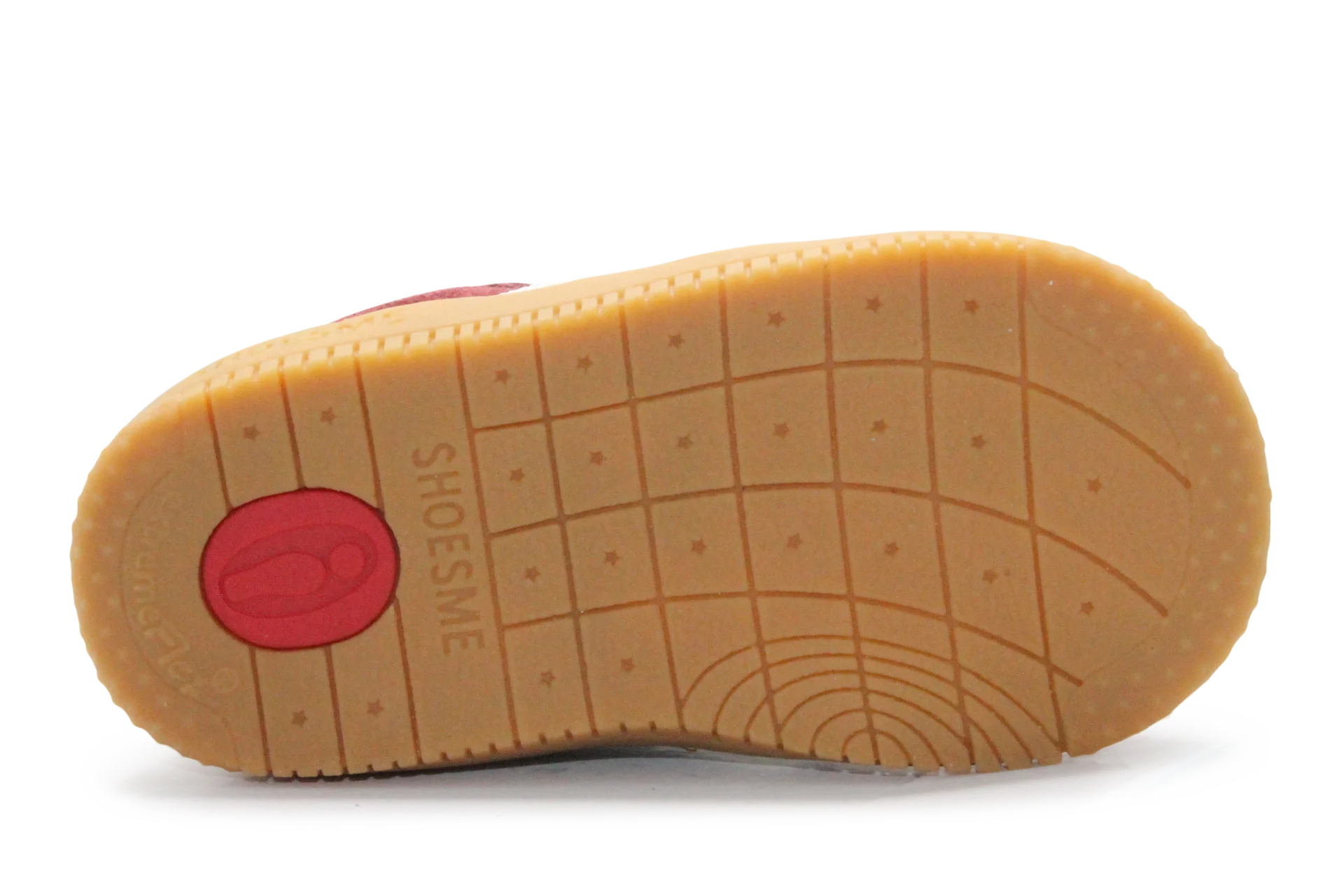 Shoesme Eerste Loop Sneaker - BN26W002- Bordeaux Red