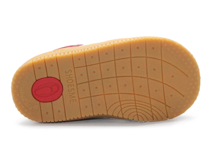 Shoesme Eerste Loop Sneaker - BN26W002- Bordeaux Red