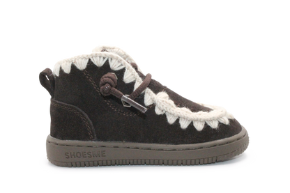 Shoesme Veterschoen Meisjes - BN26W030 - Dark Brown