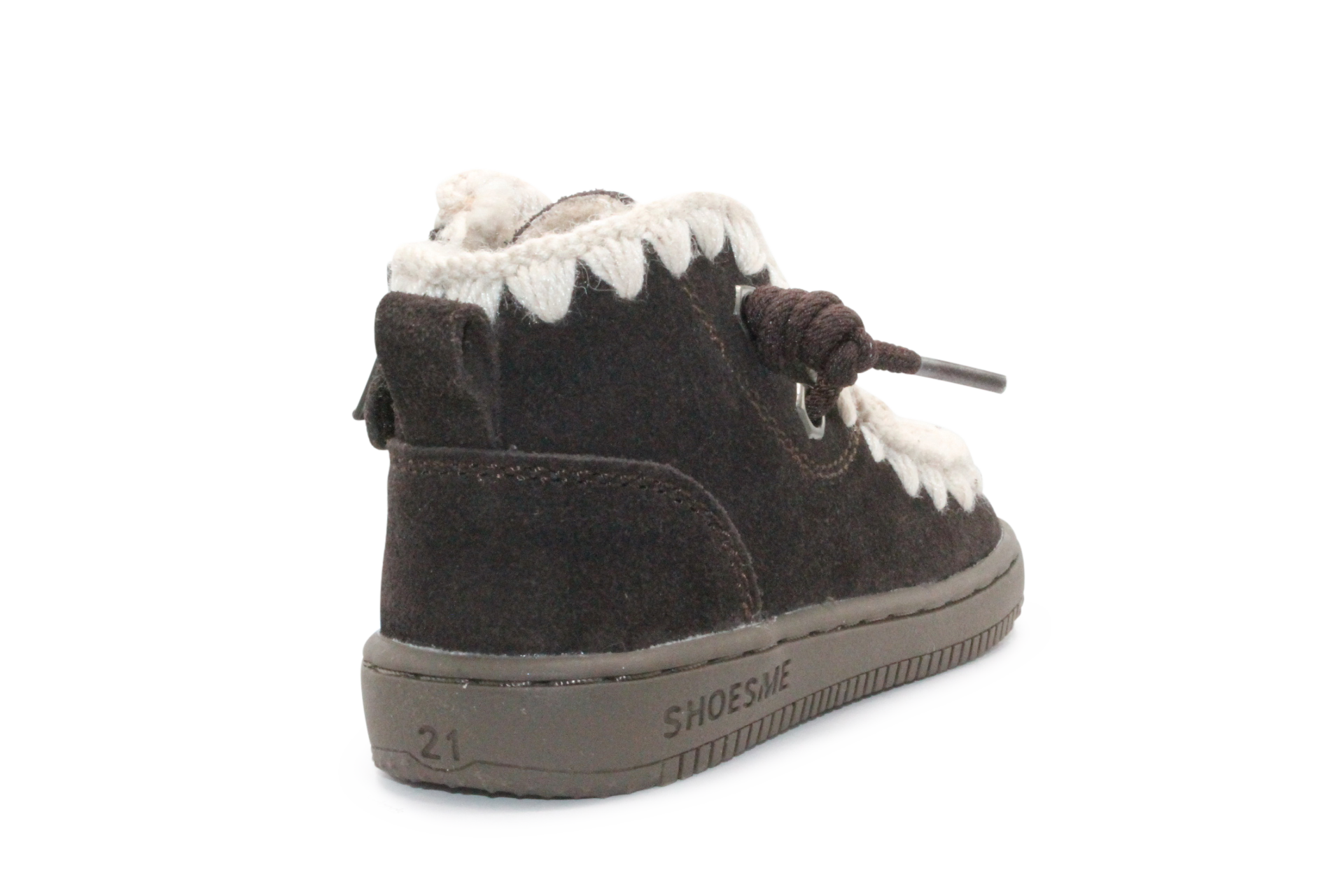 Shoesme Veterschoen Meisjes - BN26W030 - Dark Brown