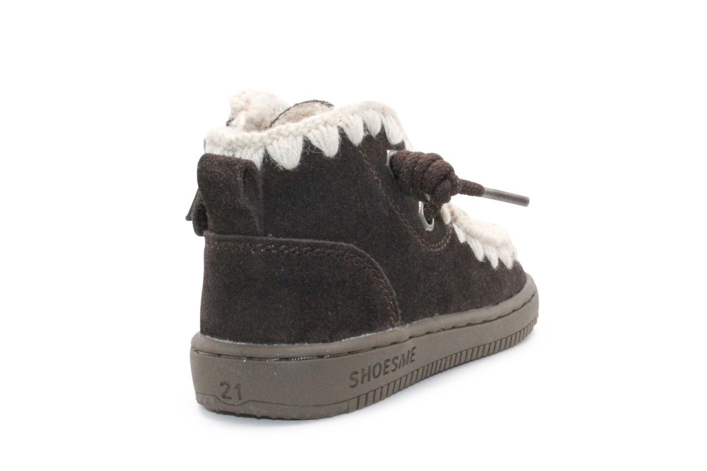 Shoesme Veterschoen Meisjes - BN26W030 - Dark Brown