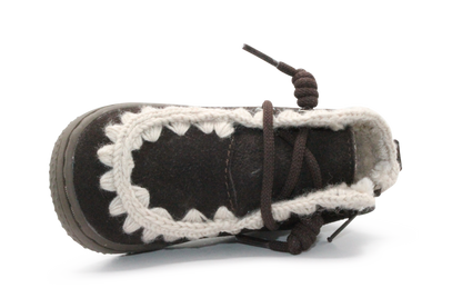 Shoesme Veterschoen Meisjes - BN26W030 - Dark Brown