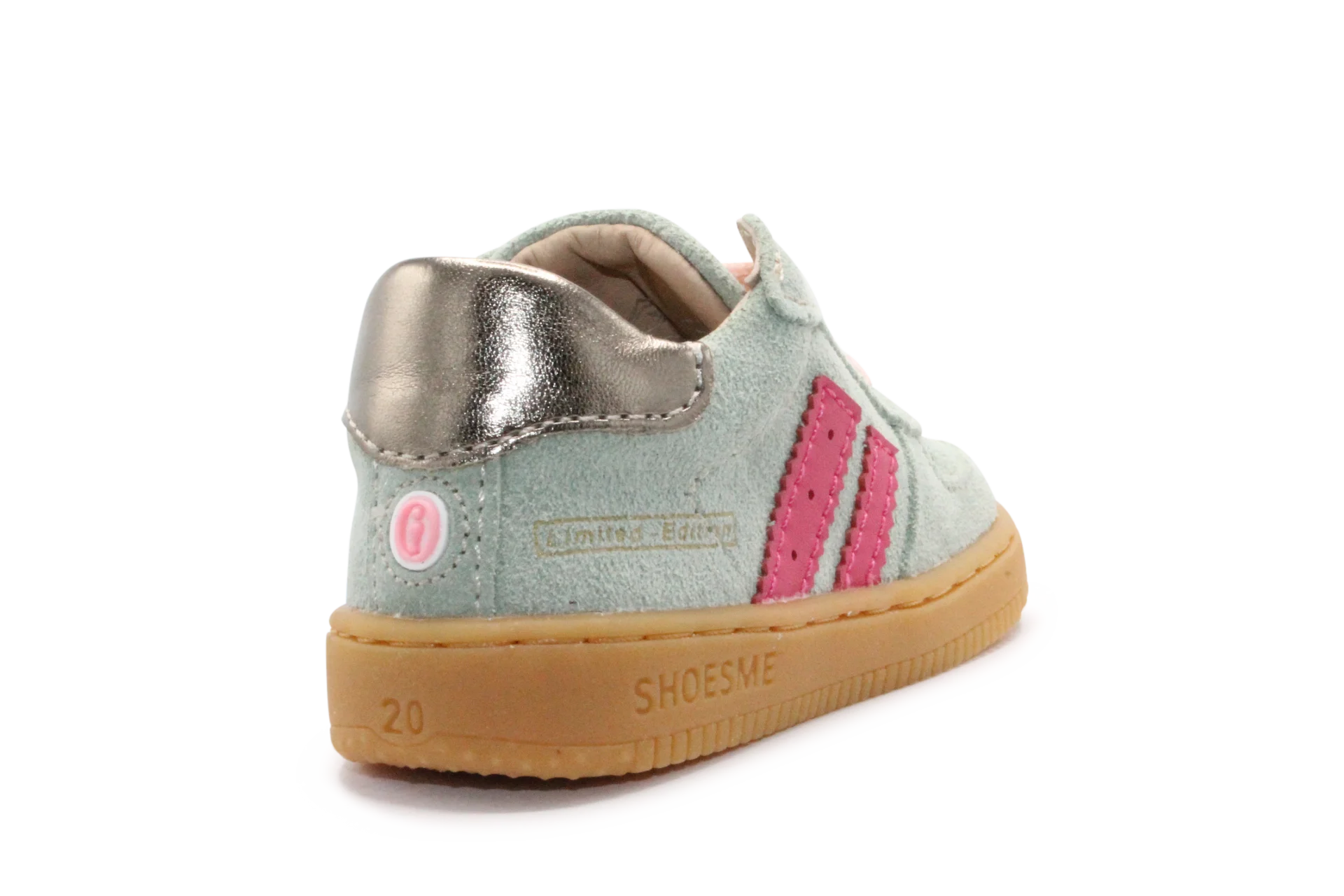 Shoesme Sneaker Meisjes - BN26W002 - Groen Roze