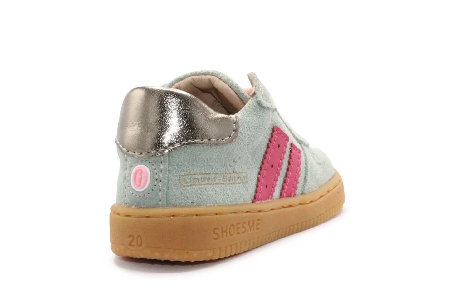 Shoesme Sneaker Meisjes - BN26W002 - Groen Roze