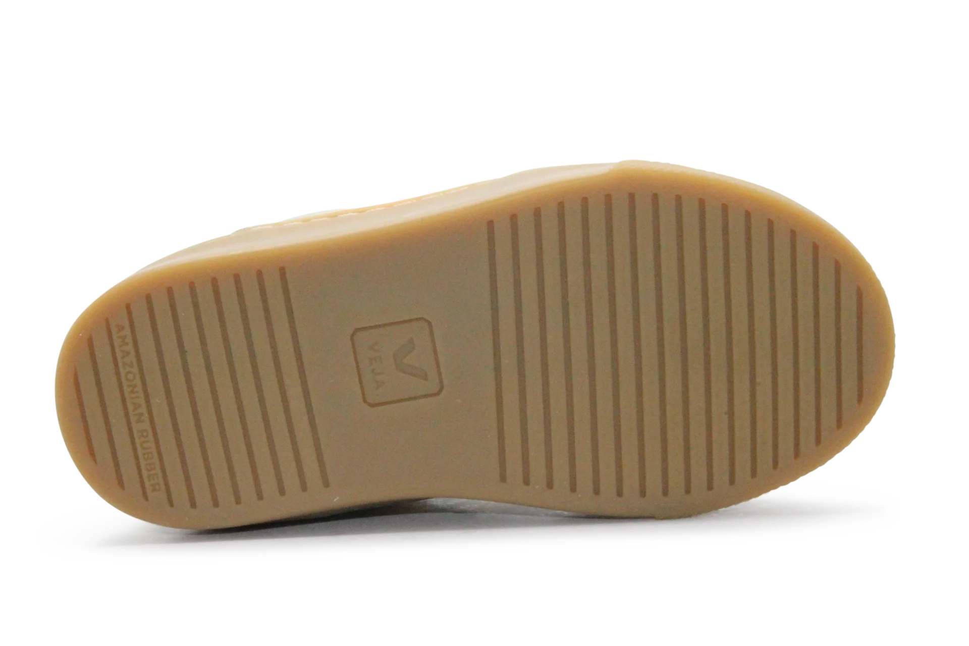 Veja Klittenband Schoen V90-Small Leer - Clay Mango Kaki