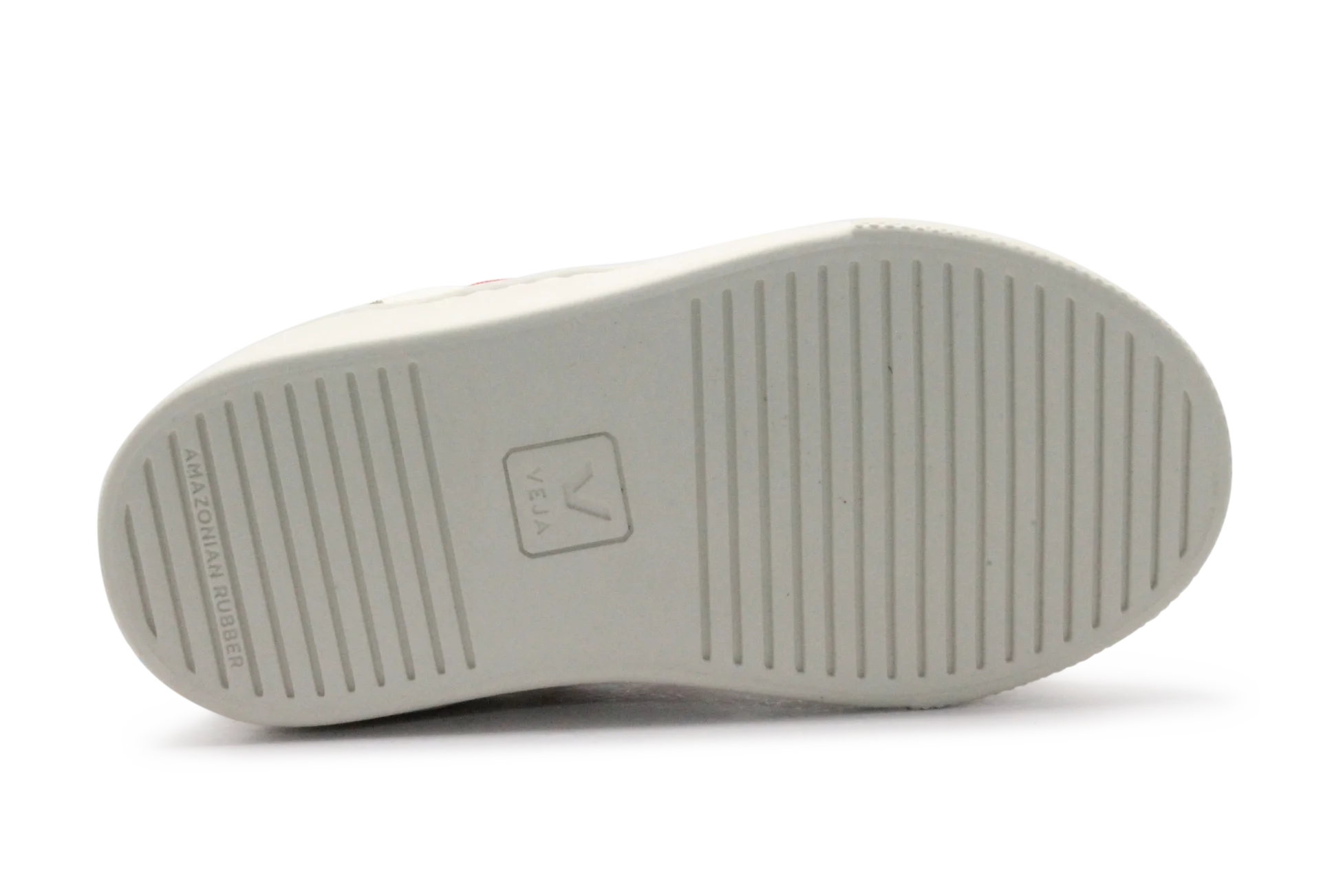 Veja Klittenband Schoen V10-Small Leer - Pure Pepper Kaki