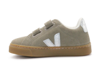 Veja Klittenband Schoen Esplar-Small Suède - Taupe Silver