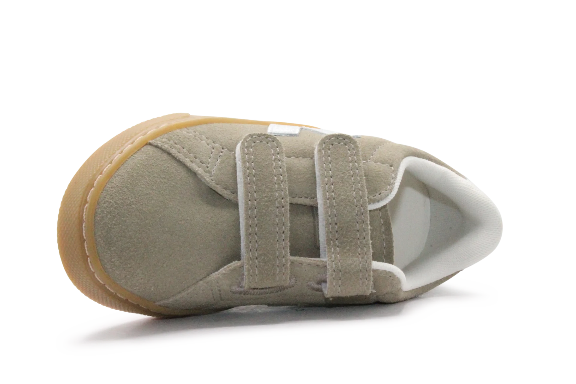 Veja Klittenband Schoen Esplar-Small Suède - Taupe Silver
