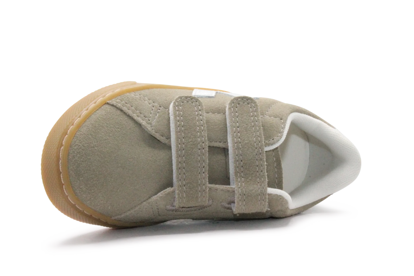 Veja Klittenband Schoen Esplar-Small Suède - Taupe Silver