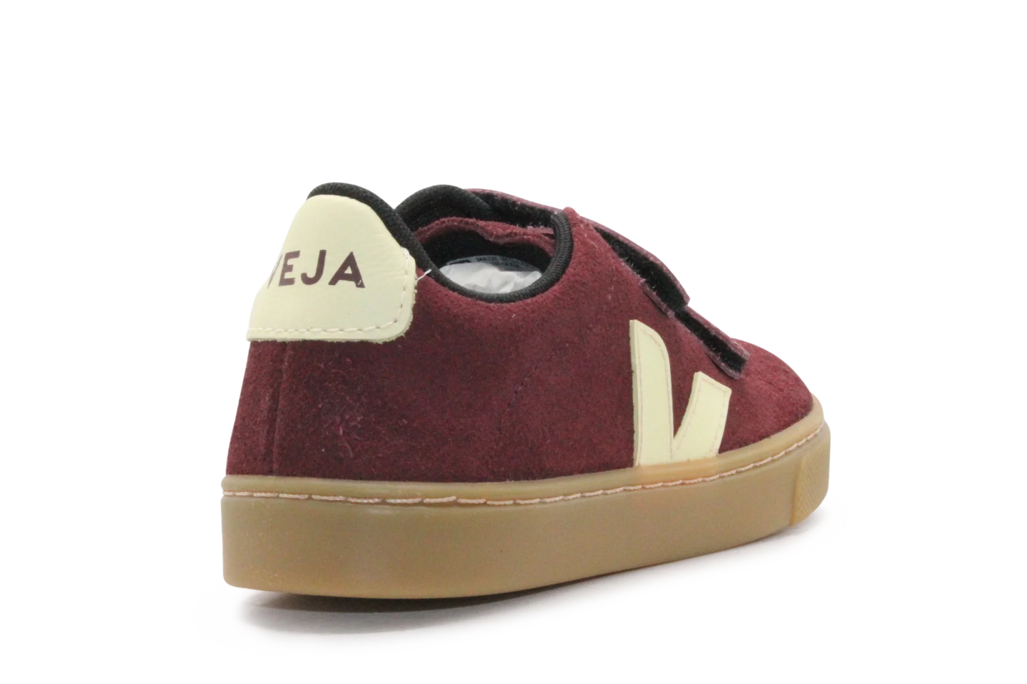 Veja Klittenband Schoen Esplar-Small Suède - Amarante Sun
