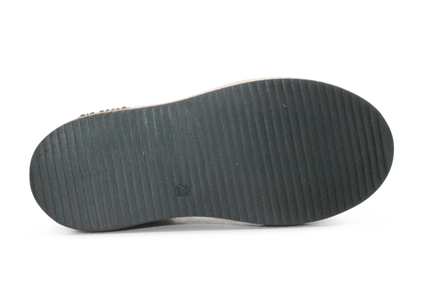 Hip Hoge Sneaker H1102 Groen Leer & Suède – Veter en Rits