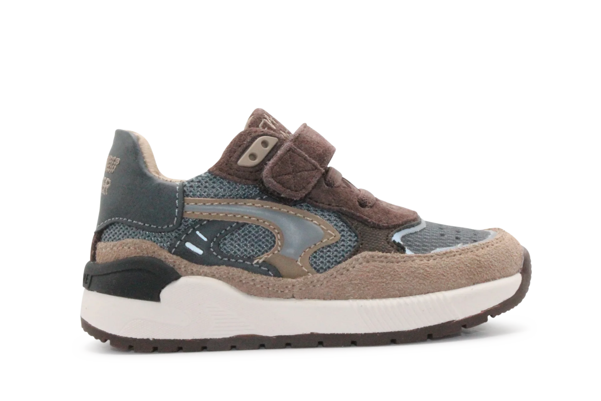Shoesme Trainer ST25W008 - Bruin Blauw