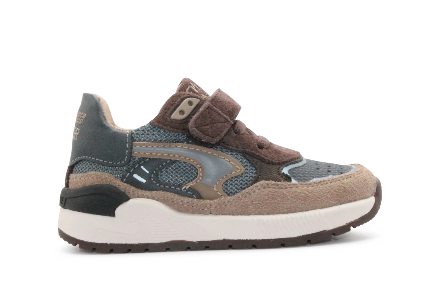 Shoesme Trainer ST25W008 - Bruin Blauw
