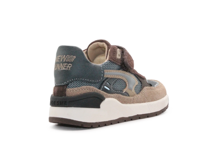 Shoesme Trainer ST25W008 - Bruin Blauw