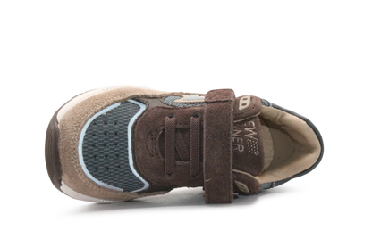 Shoesme Trainer ST25W008 - Bruin Blauw